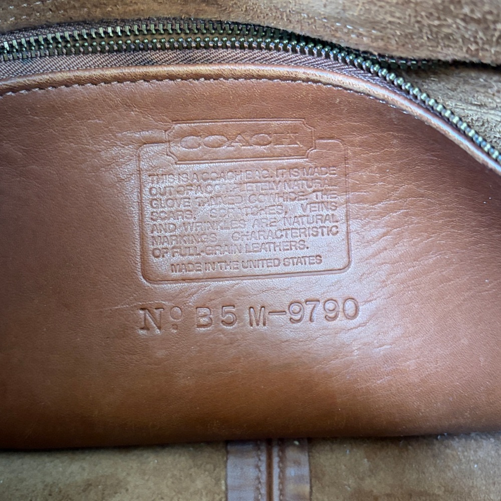 Coach Vintage City Bag Tan 9790 - Picture 8 of 10